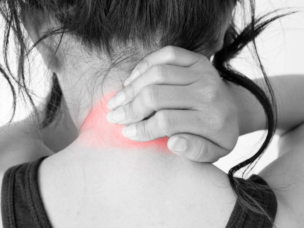 neck pain after concussion