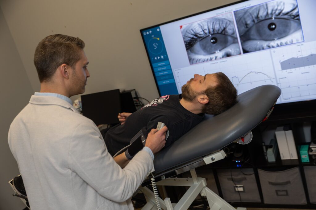 tilt table brain injury