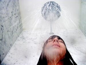 do showers help with headaches?